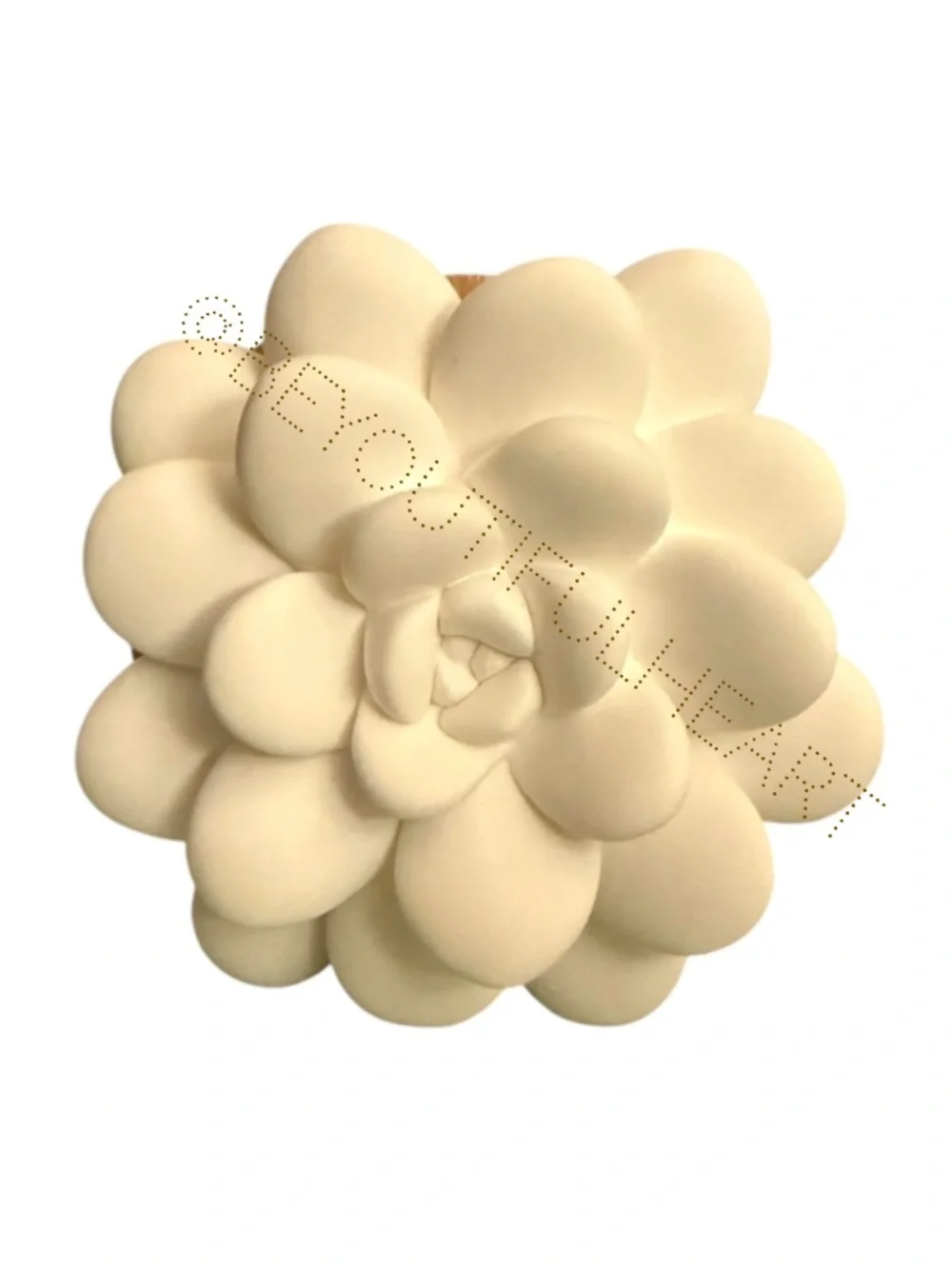 Doterra Desert Bloom Passive Diffuser Ceramic with Wooden Base for Small Spaces